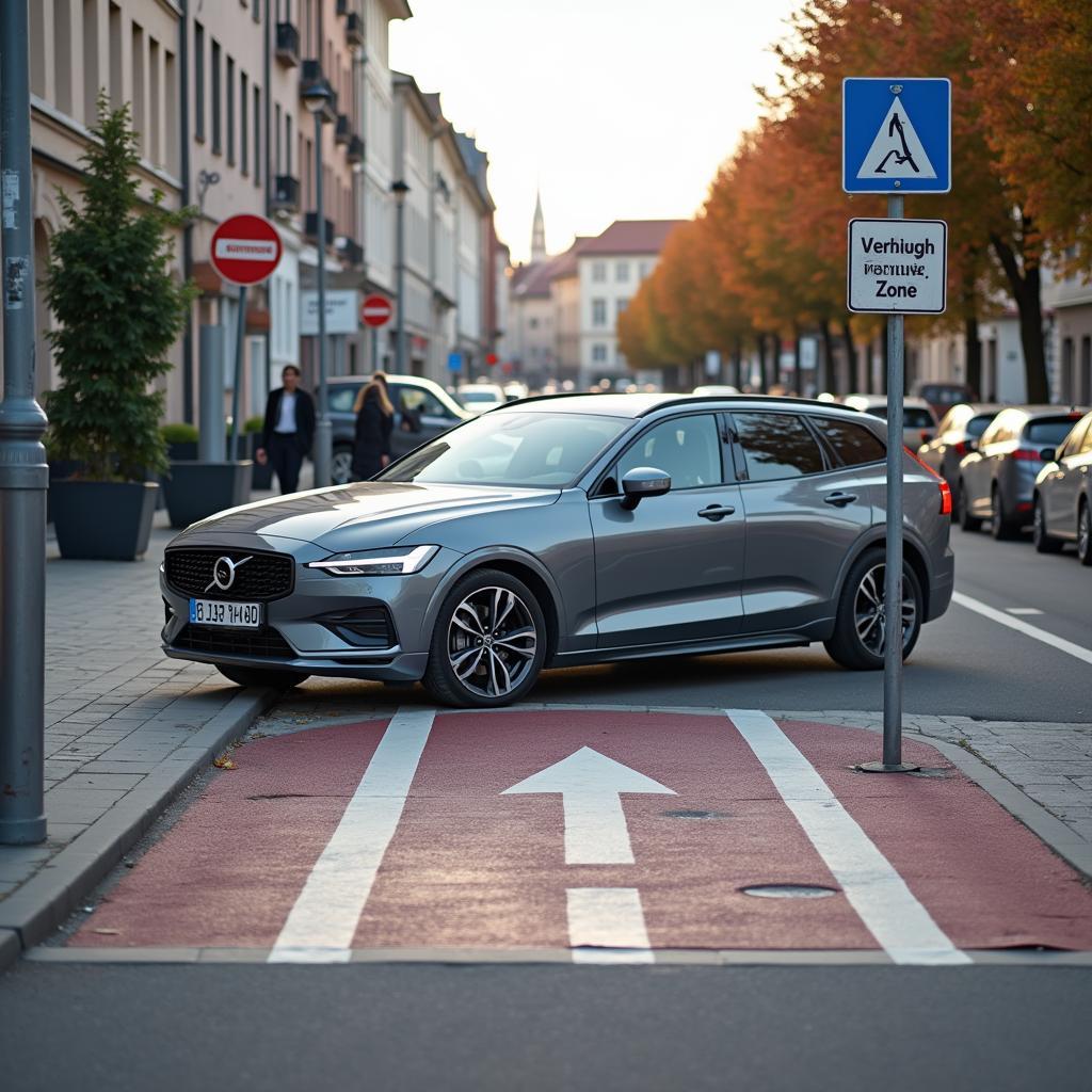 Parken in der Verkehrsberuhigten Zone