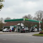 Tankstelle in Holland