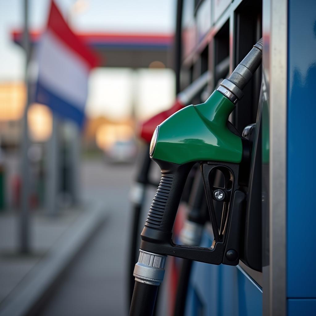 Tankstelle in Holland finden