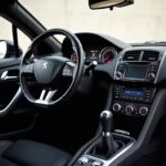 Peugeot RCZ Cockpit: Sportliches Lenkrad und übersichtliche Armaturen