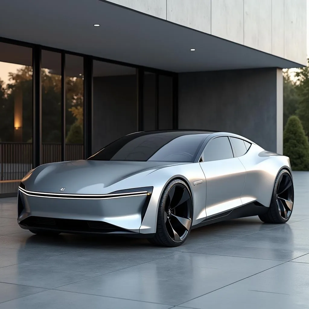 Modernes Design des Polestar P2