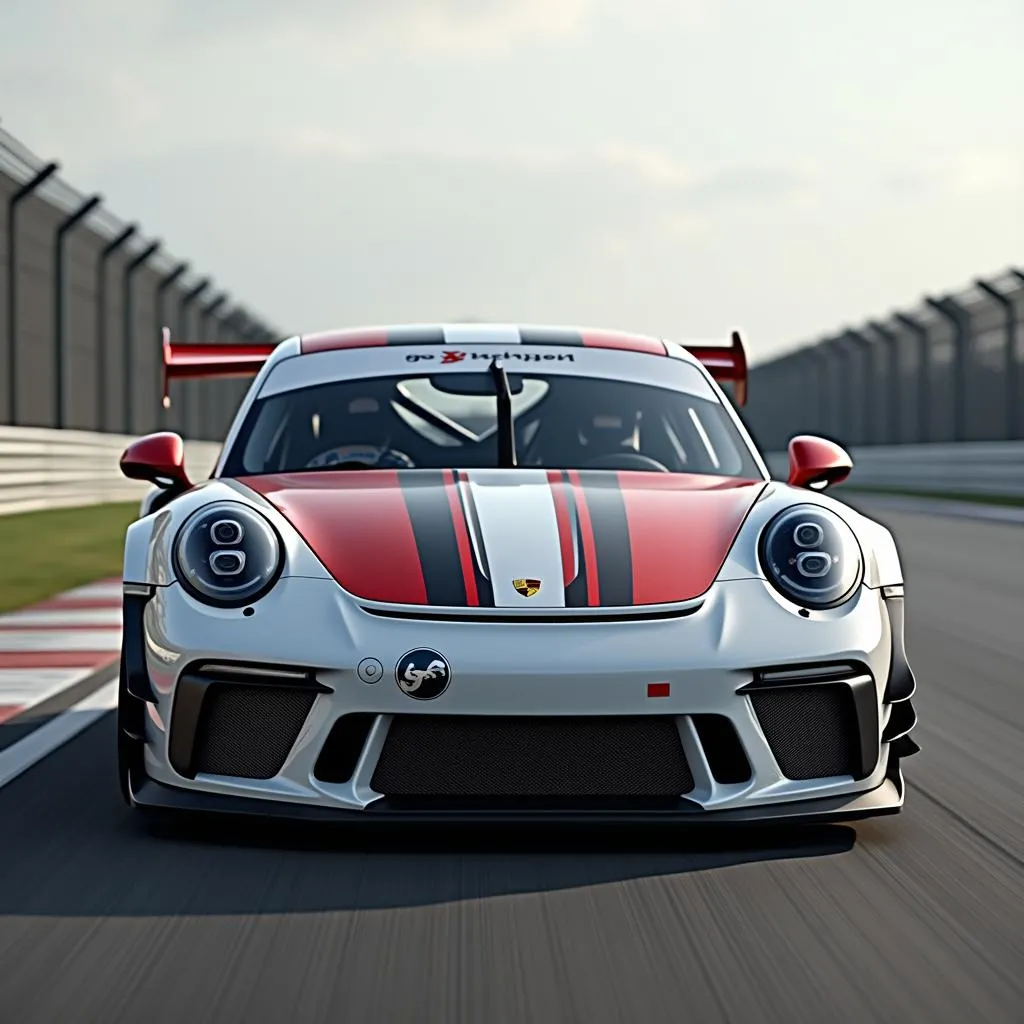 Porsche 911 GT3 ST auf der Rennstrecke