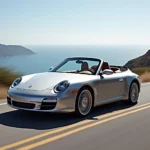 Porsche 997 4S Cabrio offen fahren