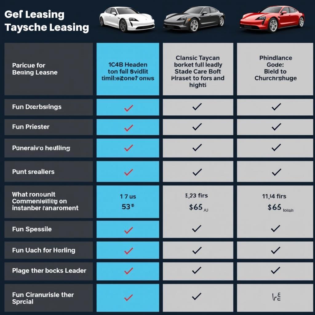 Porsche Taycan Leasing Optionen