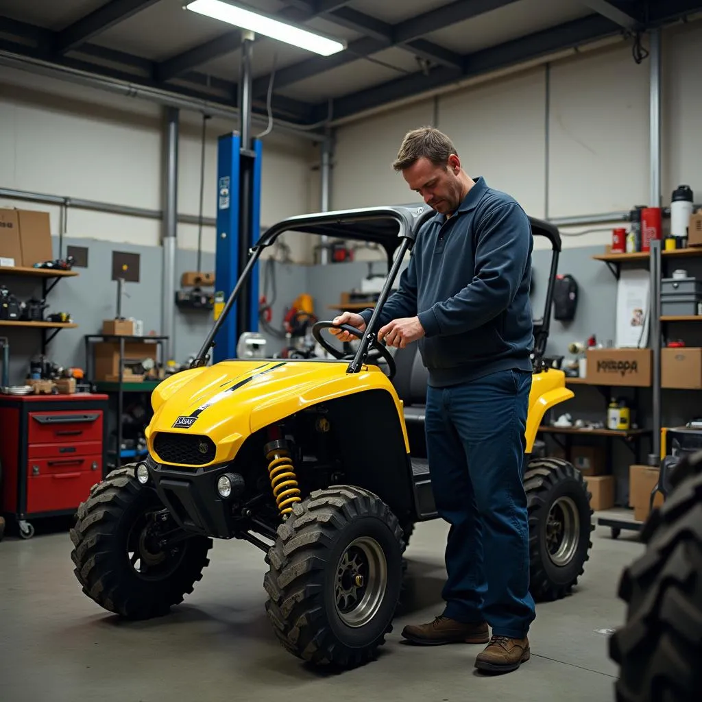 Puma Strandbuggy Werkstatt