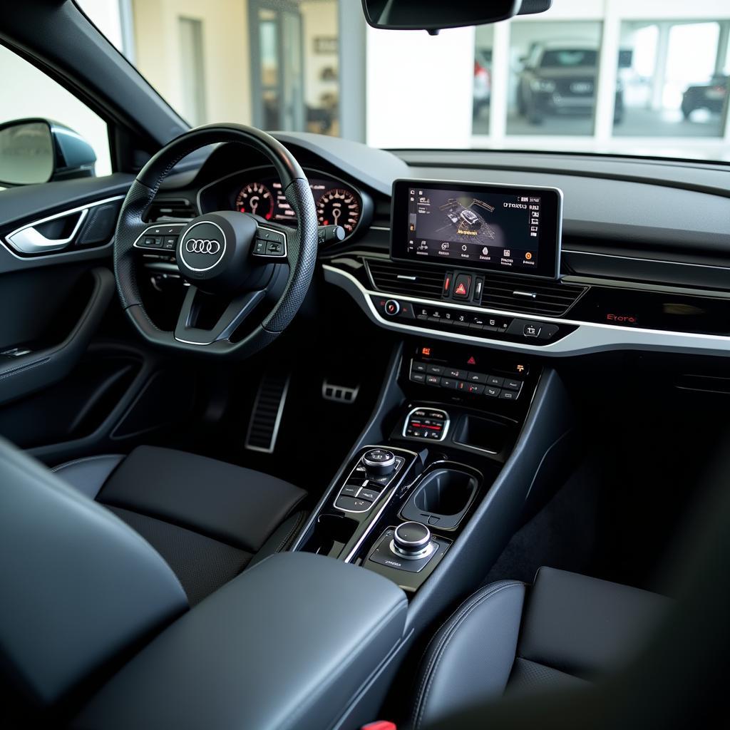 Interieur en comfort test van de Audi Q4 e-tron