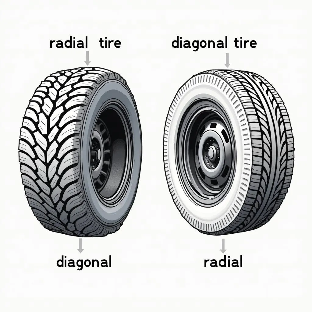 Radialreifen vs. Diagonalreifen: Ein Vergleich