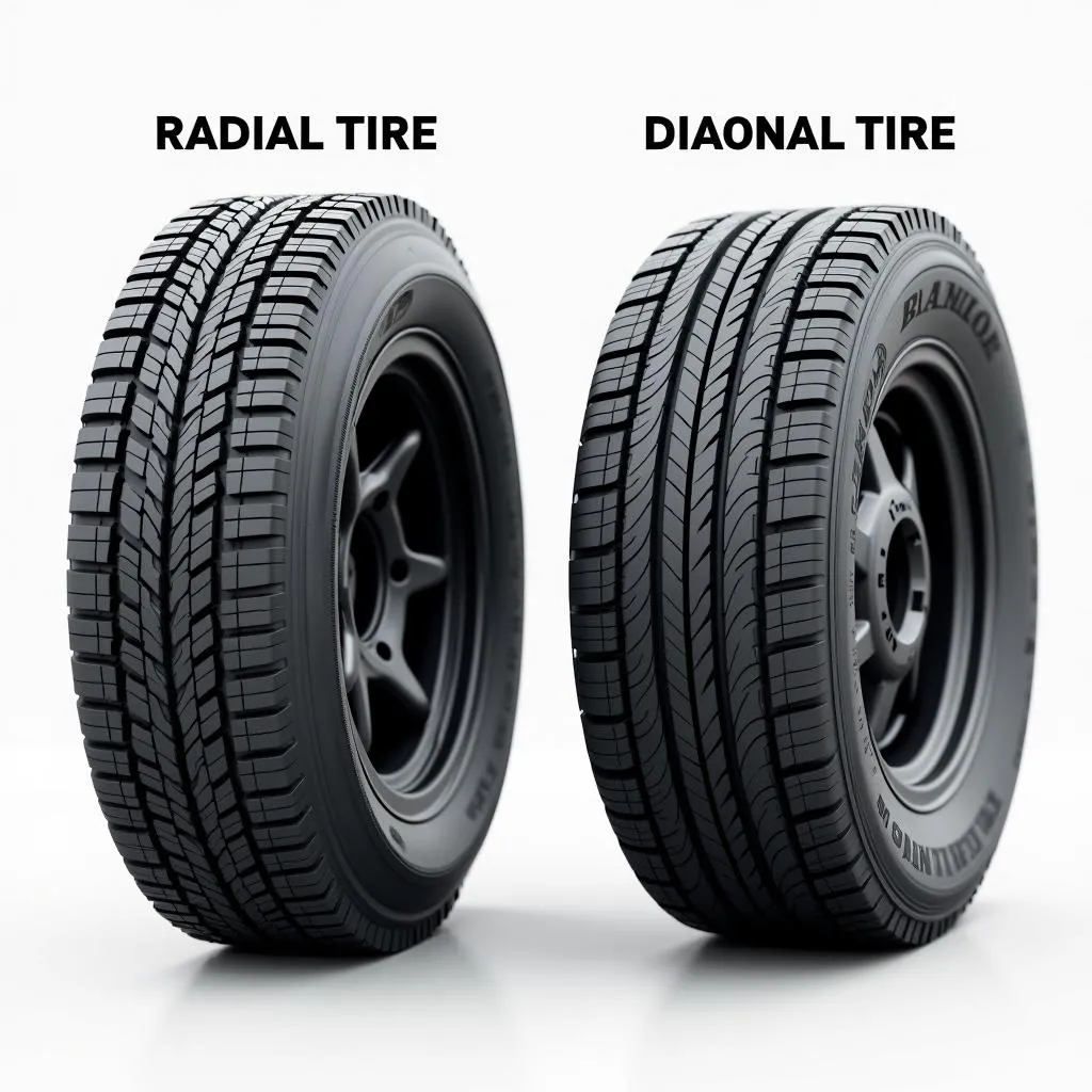 Radial vs. Bias-ply tires