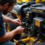 Reparatur eines Yard Pro Rasentraktors