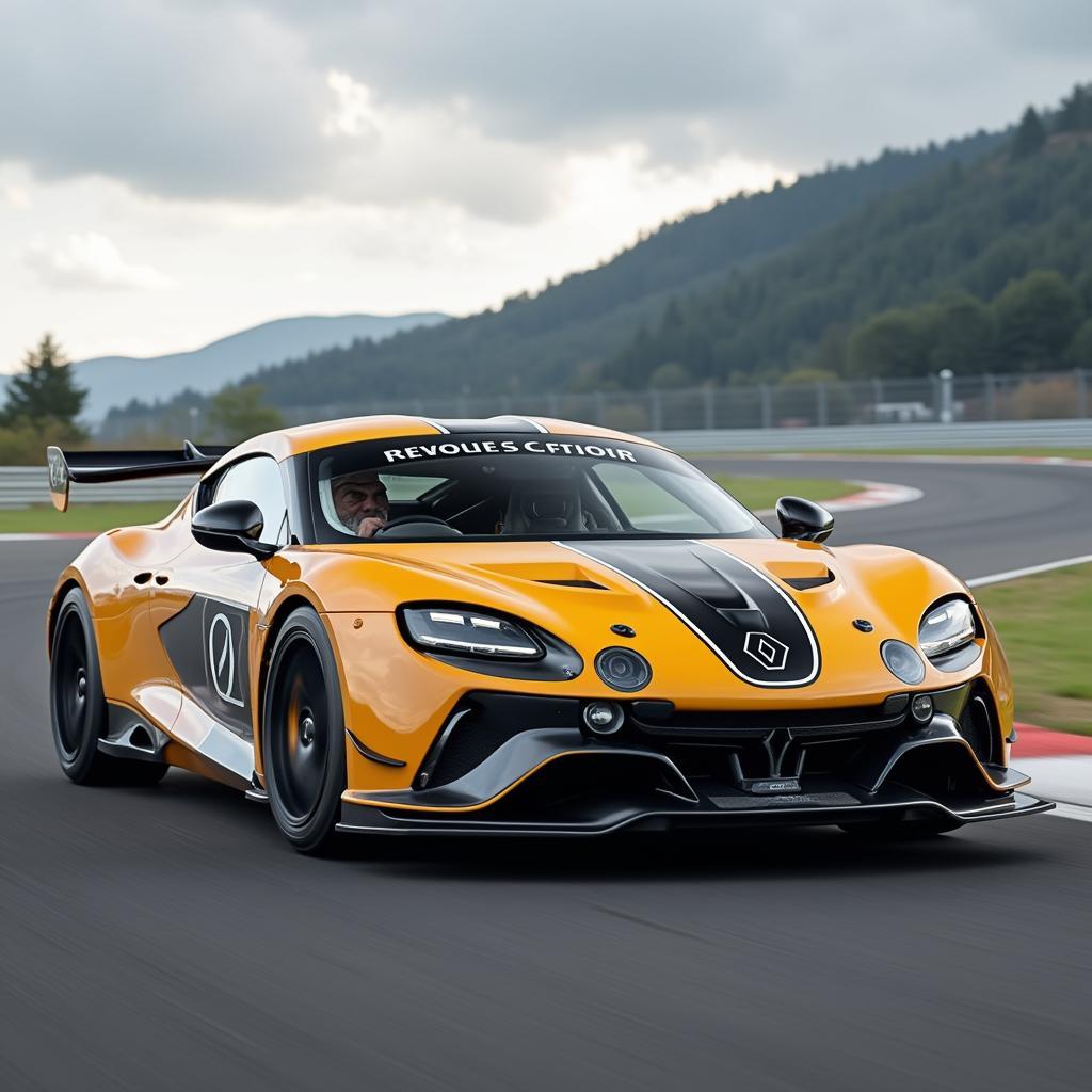 Renault Alpine A110 R in Pista