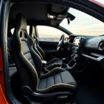 Interieur eines Renault Clio 2 RS