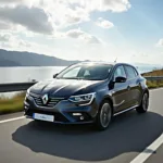 Renault Megane E-Tech auf der Straße