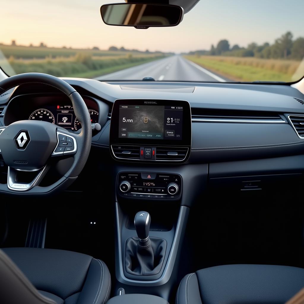 Renault Megane Innenraum mit Infotainmentsystem