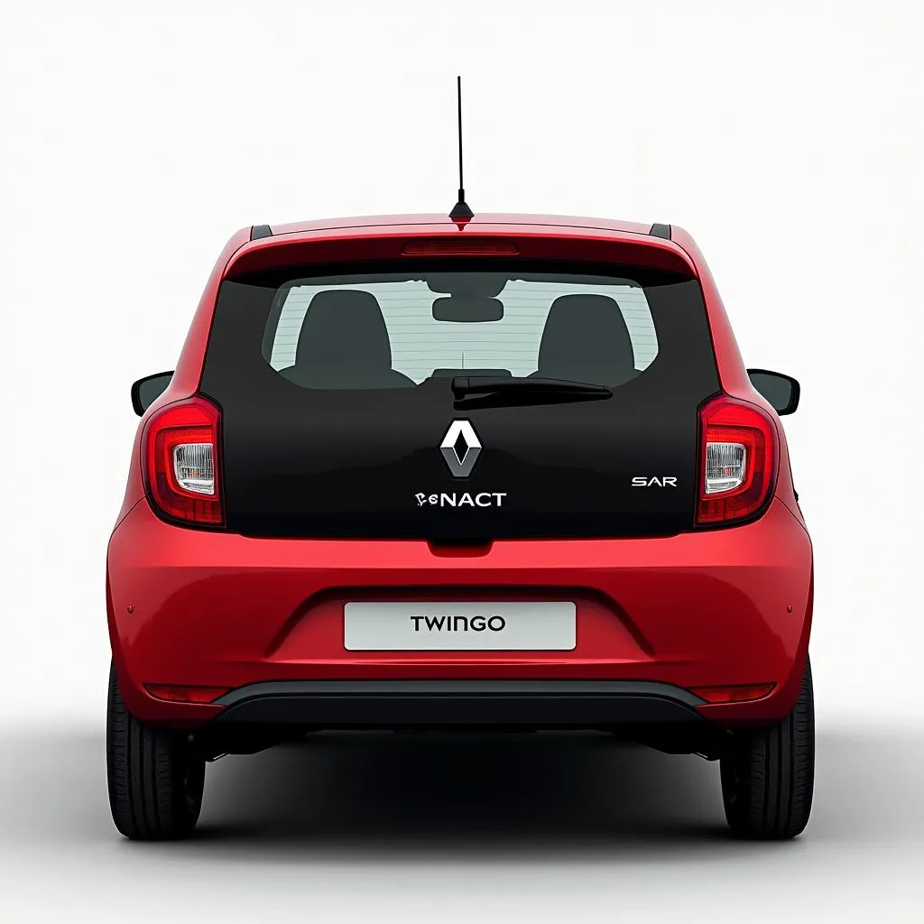 Renault Twingo 5 Türen: Heckansicht