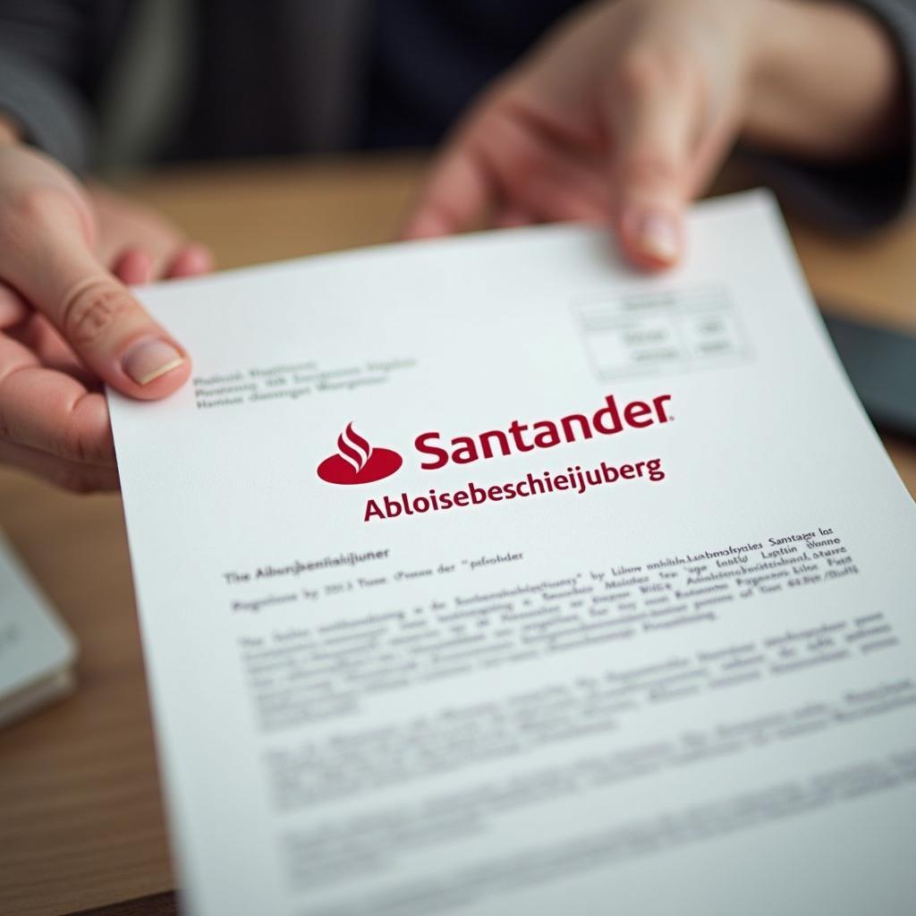 Santander Ablöse Beantragen