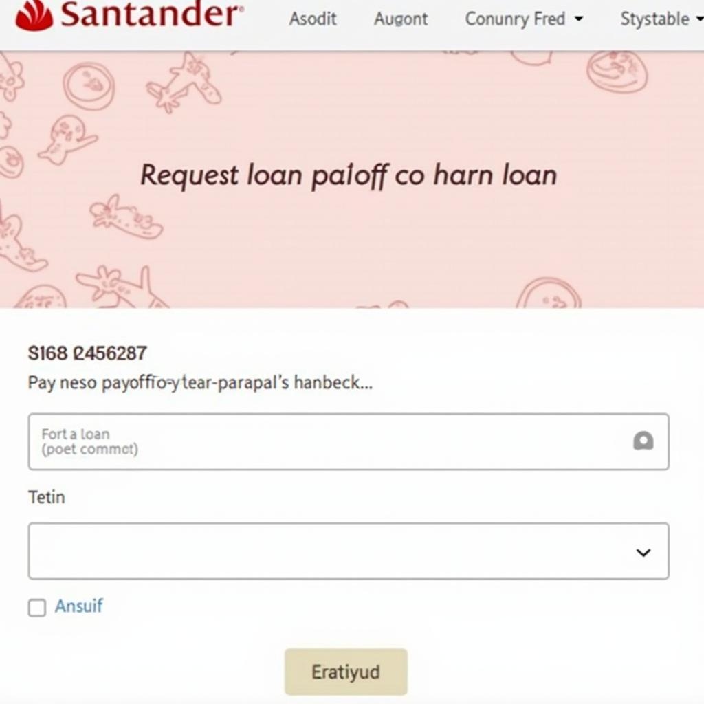 Solicitação online da certidão de quitação Santander