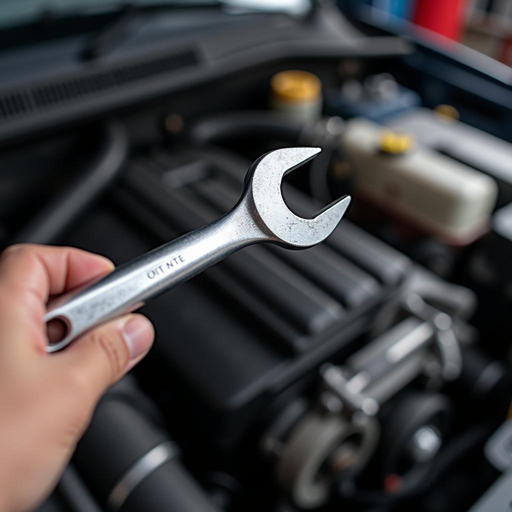 Schraubenschlüssel für die Autoreparatur