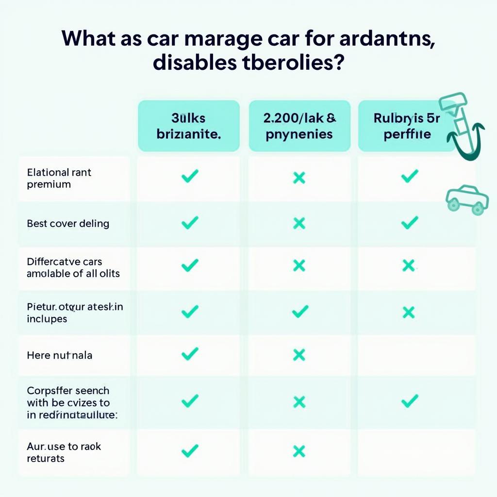 Vergleich der Schwerbehinderung Autoversicherung