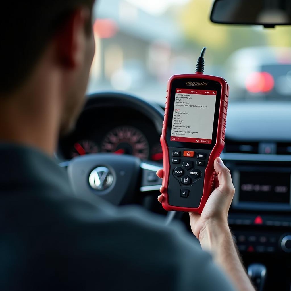 Selbstdiagnose Auto mit Diagnosegerät