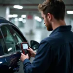 Selbstdiagnose am Auto in der Röselerstraße