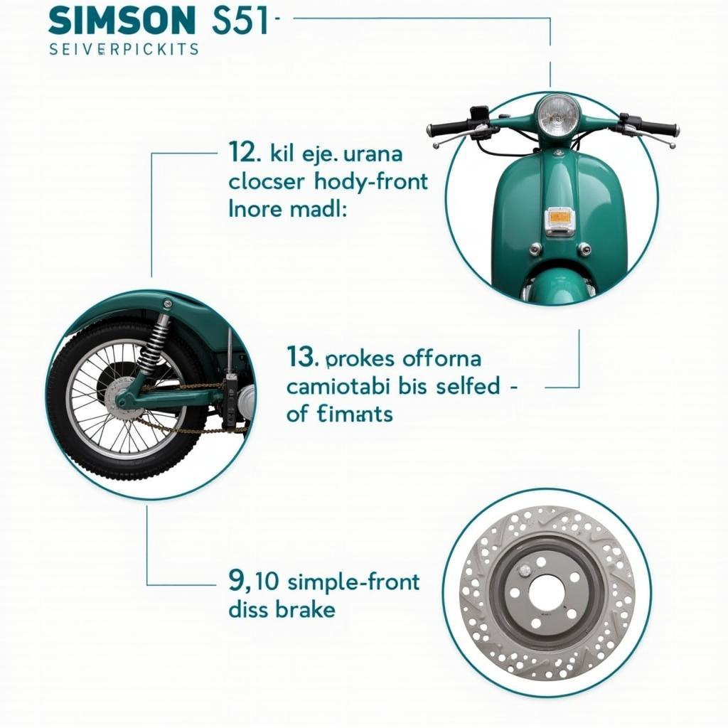 Detalhes da Simson S51 Super Plus