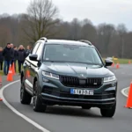 Skoda Kodiaq im ADAC Test