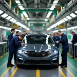 Skoda Octavia RS Produktion