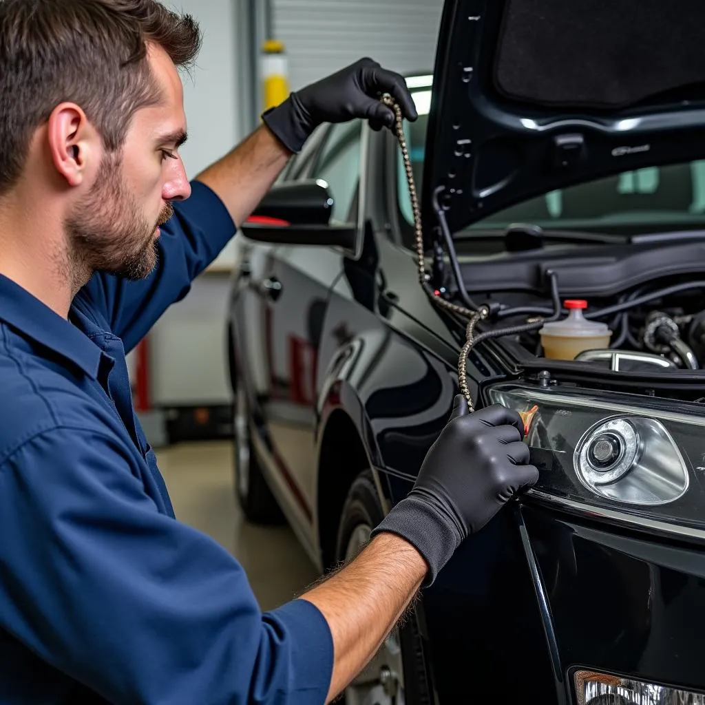 Werkstatt Steuerkette Skoda Octavia wechseln