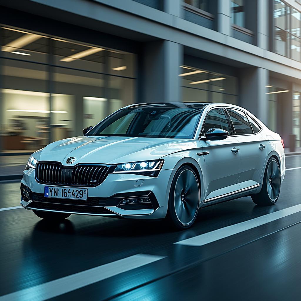 Nuova Škoda Superb 2024: Tecnologia Ibrida Innovativa