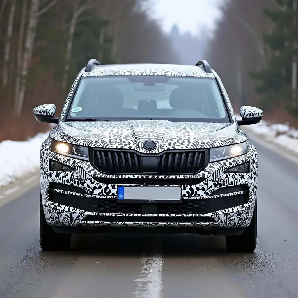 Skoda Yeti 2024 Prototyp