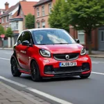 Smart 1 Brabus Testfahrt