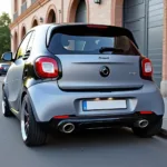 Smart Forfour Tuning Teile: Sportfahrwerk und Sportauspuff