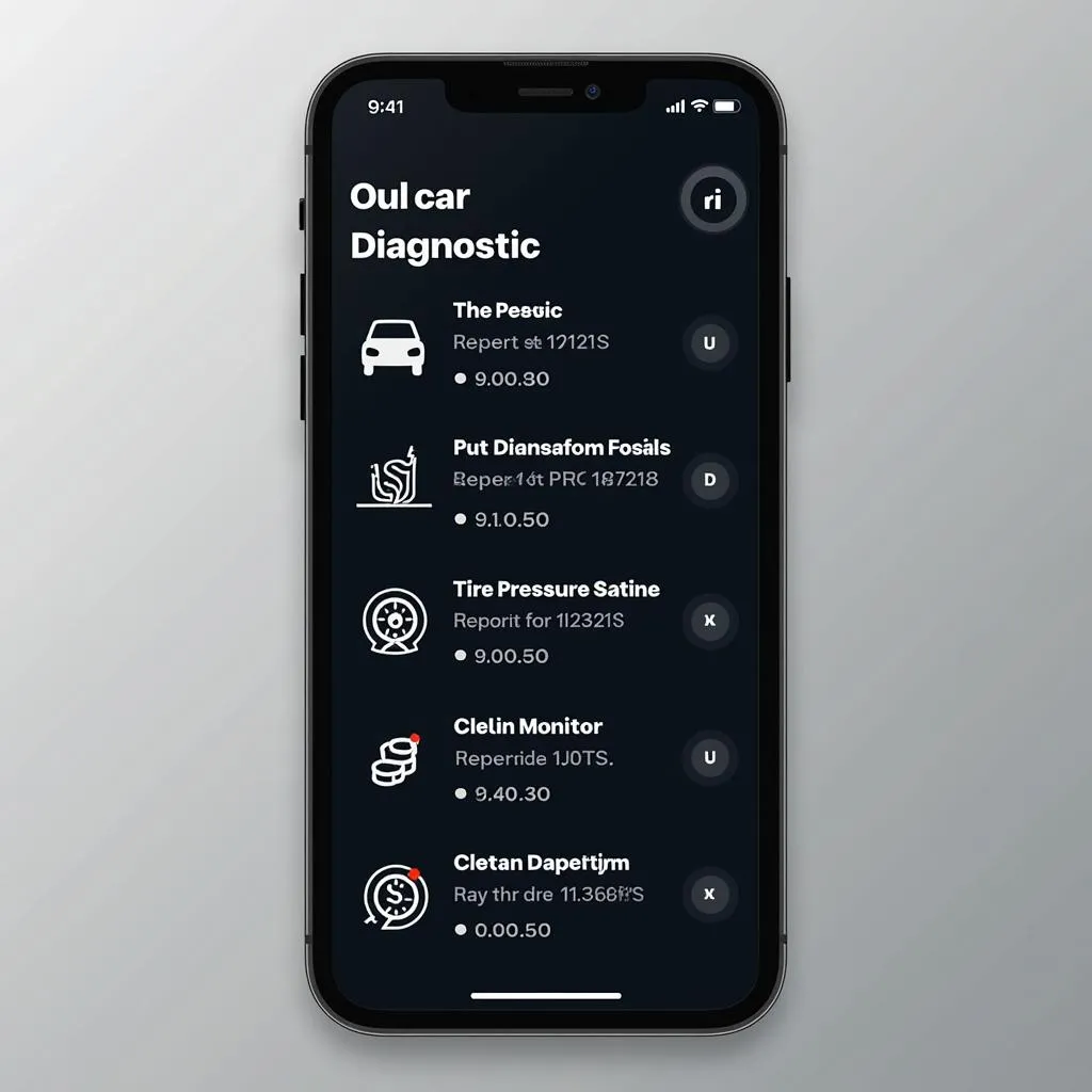 গাড়ির ডায়াগনস্টিকের জন্য স্মার্টফোন অ্যাপ
