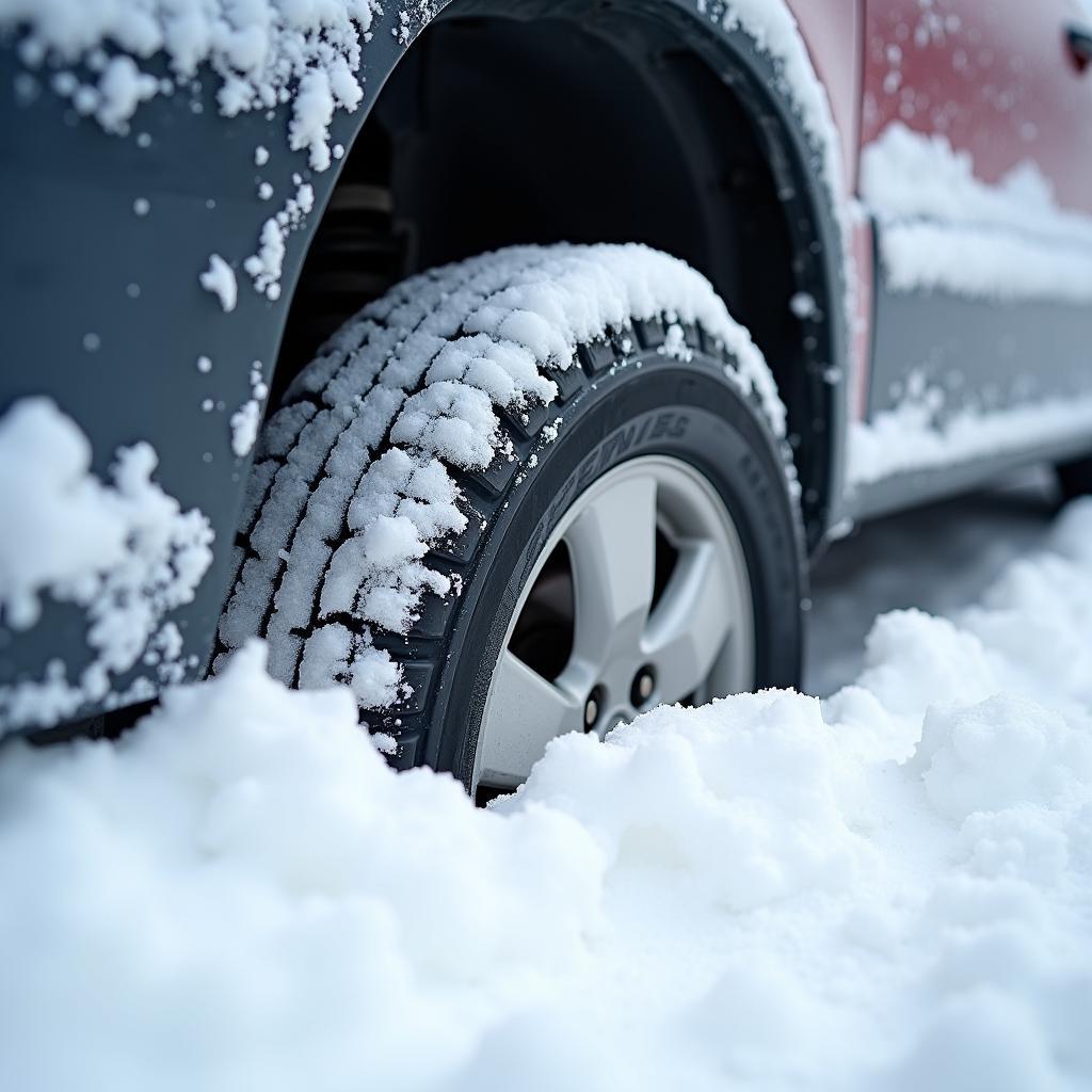 Sommerreifen im Schnee: Gefahren und Alternativen