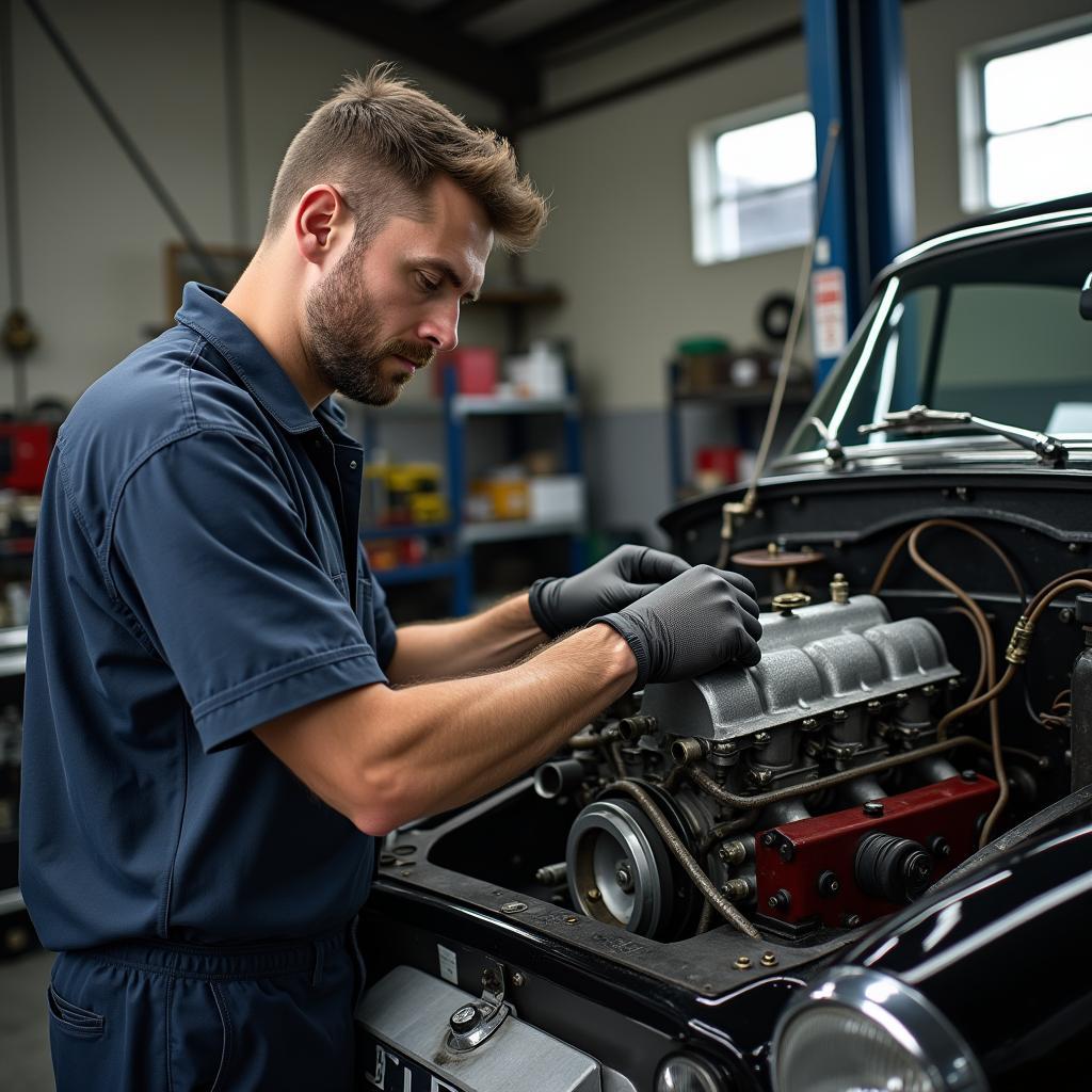 Sonderarbeiten in der Werkstatt