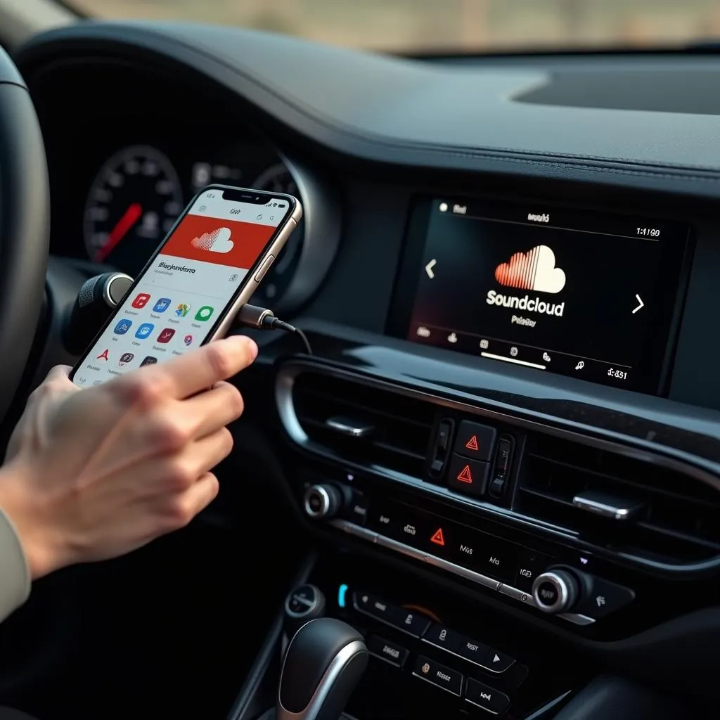 Soundcloud Apple CarPlay Verbindung