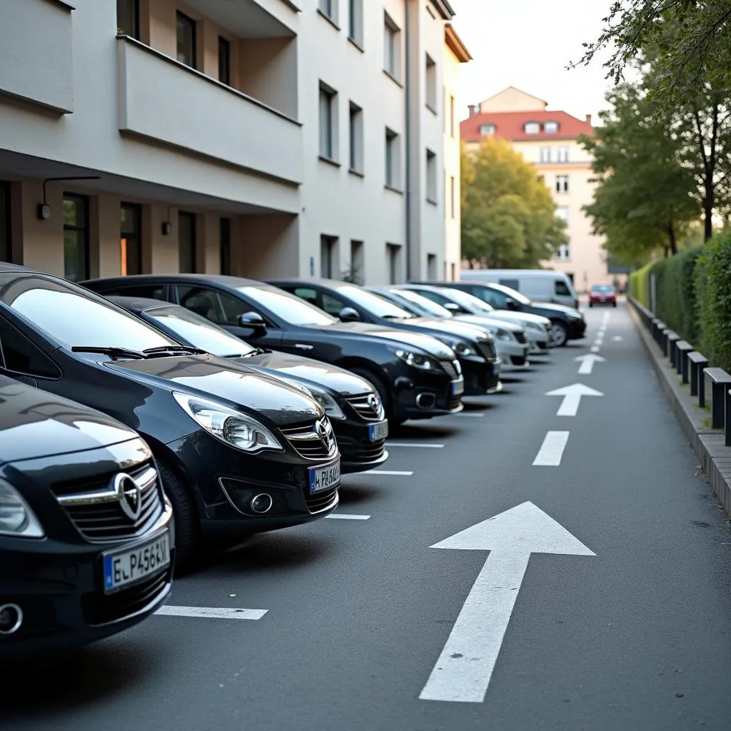 Stressfreies Parken in Frankfurt Sachsenhausen