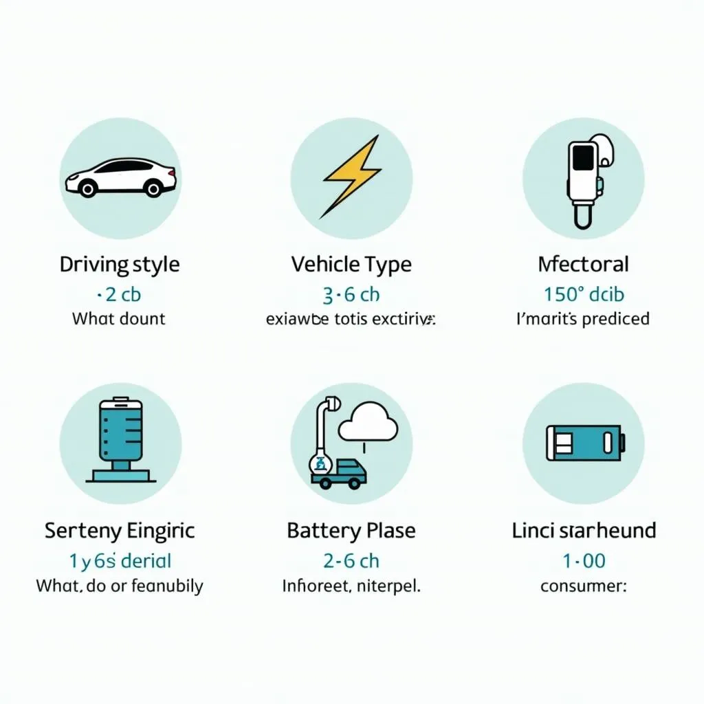 Stromverbrauch Auto Infografik