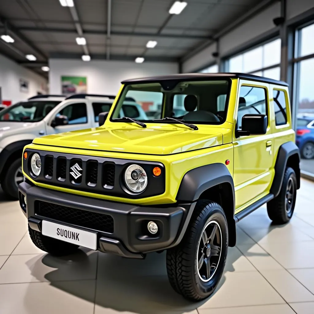 Suzuki Jimny beim Gebrauchtwagenhändler in Hessen