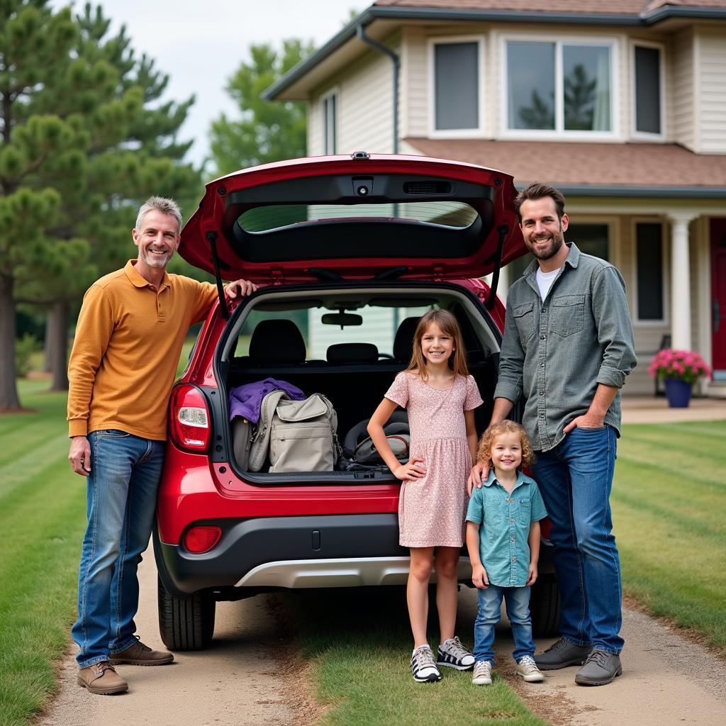 Suzuki SX4 4x4, voiture familiale