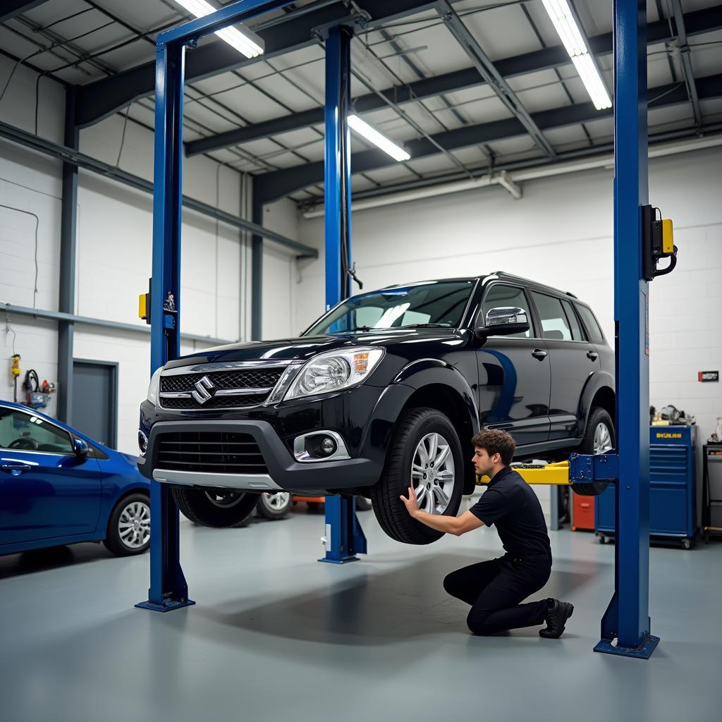 Moderne Suzuki Werkstatt in Sinsheim