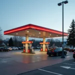 Tankstelle in Sindelfingen