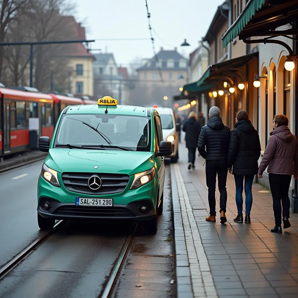 Taxi am Bahnhof Ochsenhausen