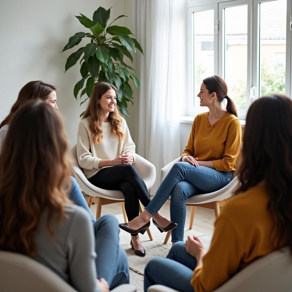 Gruppentherapie im Zentrum für Seelische Gesundheit