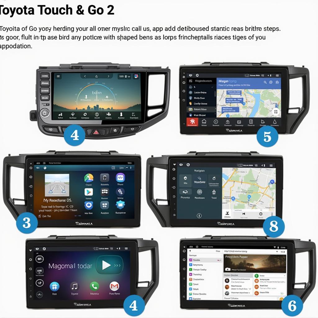 Toyota Touch & Go 2 features