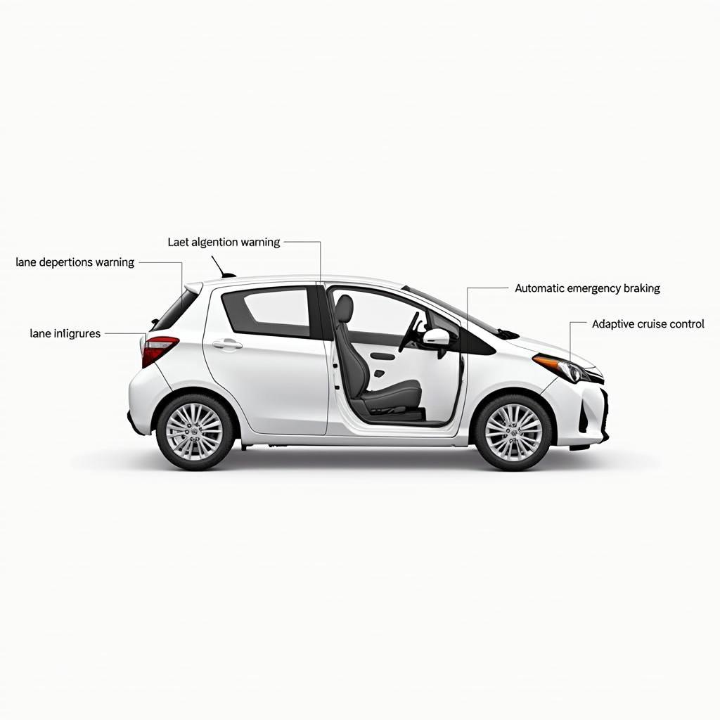 Toyota Yaris Sicherheit Assistenzsysteme