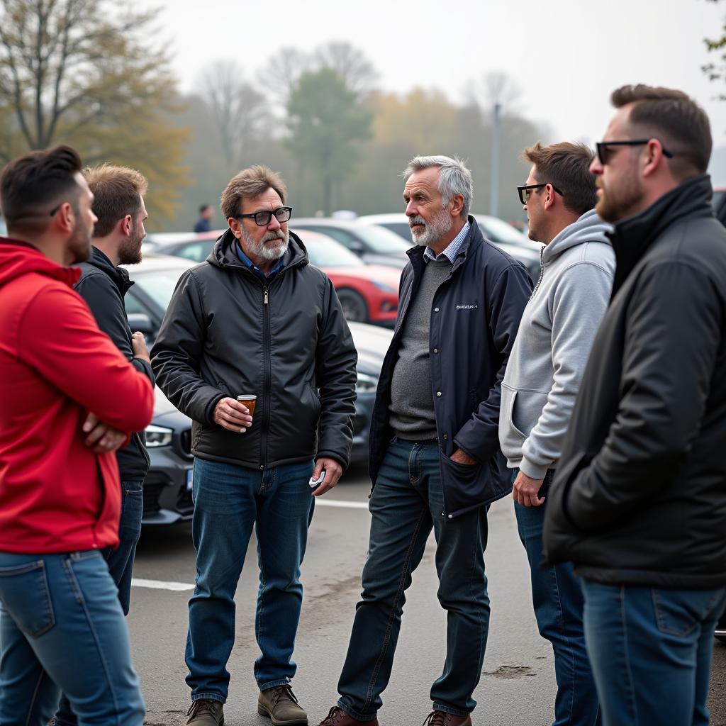 Pertemuan pecinta mobil di München