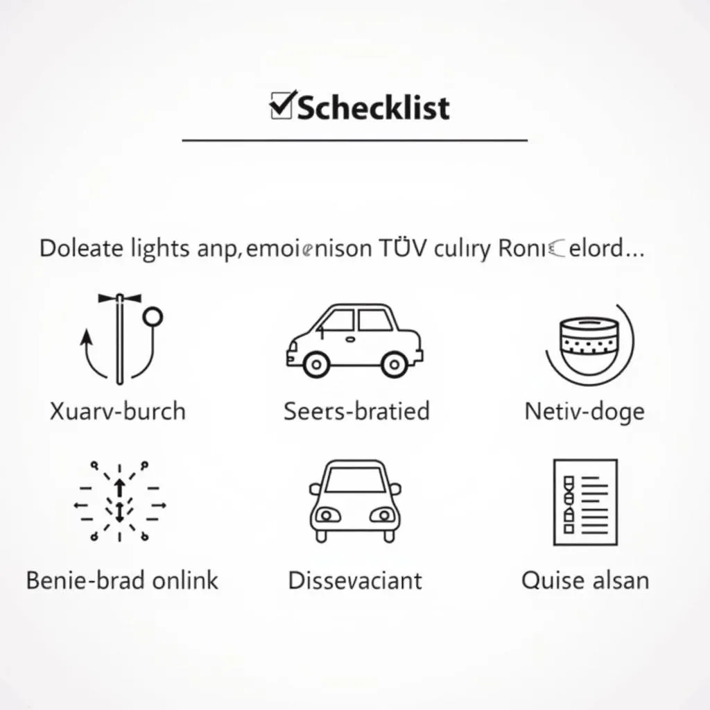 TÜV Abnahme Kosten Checkliste