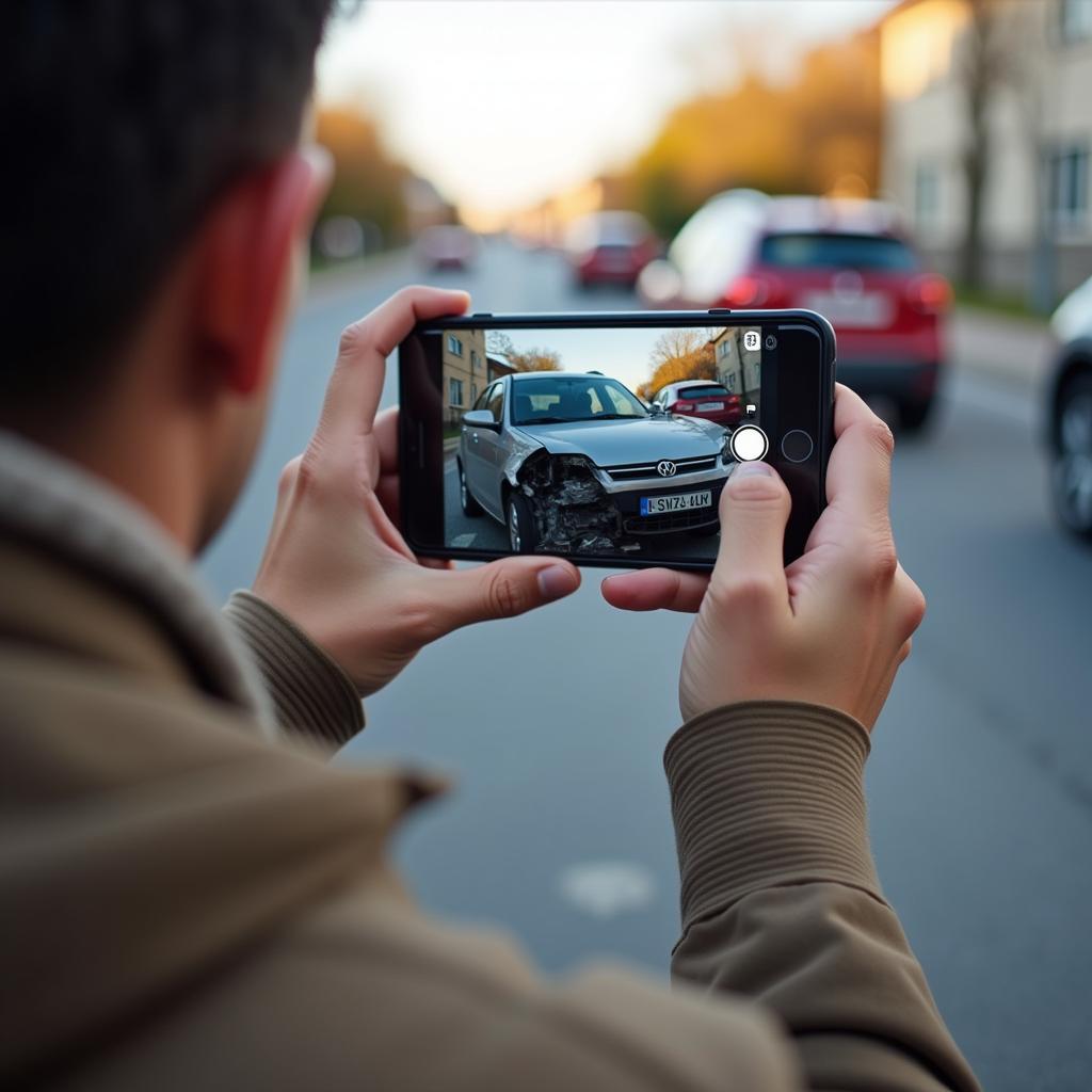 Unfall dokumentieren und Beweise sichern