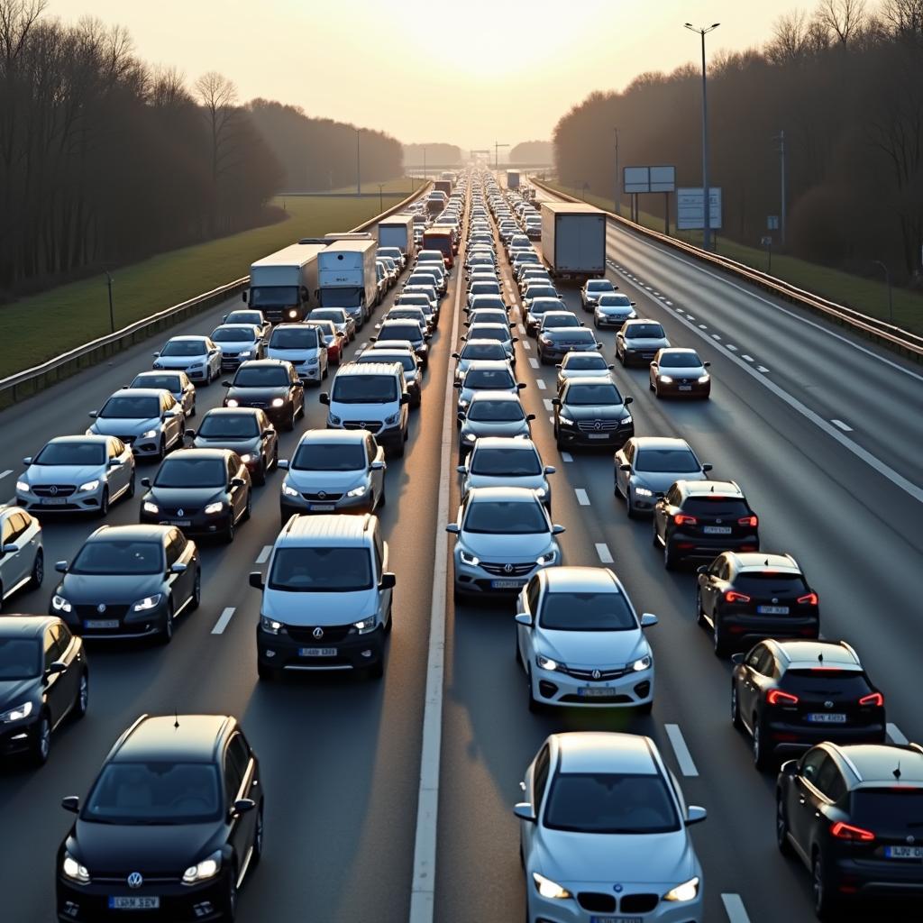 Verkehr auf der A81